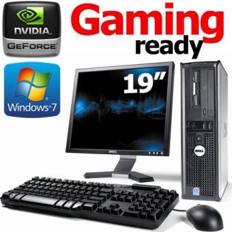 Gaming DESKTOP COMPLETE with 4gb ram 19inch TFT
