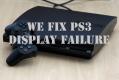 We repair PS3s not displaying on screens
