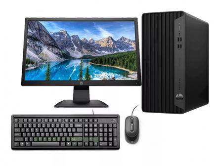 HP Prodesk core i7 desktop with 19.5 inch monitor