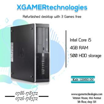 Core i5 refurbished HP desktop with 3 games free