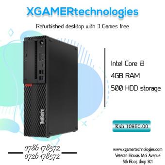 Refurbished Core i3 CPU only with 3 free games
