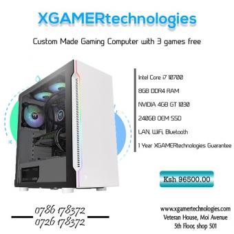 XgamerTechs custom Core i7 PC with 3 games free