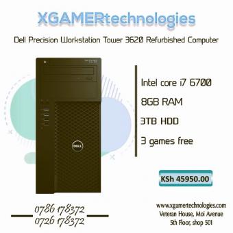 refurbished Dell workstation tower with free games